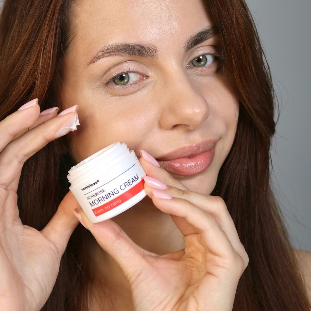 Acnerose Morning Cream krem na rano do skóry z objawami trądziku różowatego