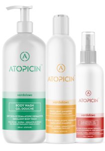 Atopicin - zestaw do mycia do skóry atopowej