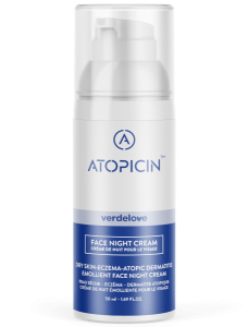 Atopicin - krem do twarzy na noc, skóra atopowa
